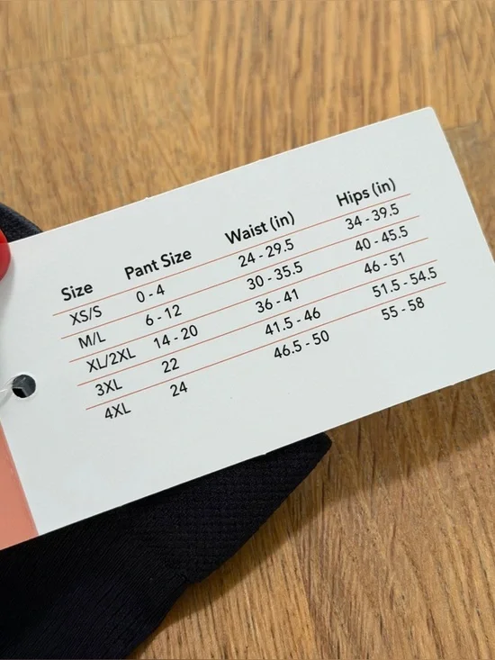 Shapermint MEDIUM LARGE Black High Waisted Shaper Short NEW - Picture 7 of 9